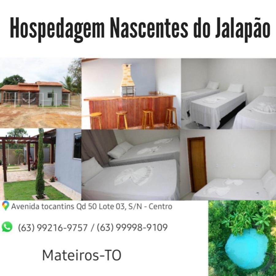 Hospedagem Nascentes Do Jalapao Mateiros ภายนอก รูปภาพ